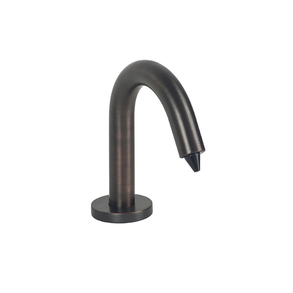 Contemporary Style Deck Mount Commercial Automatic Soap Dispenser In Antique Bronze Finish