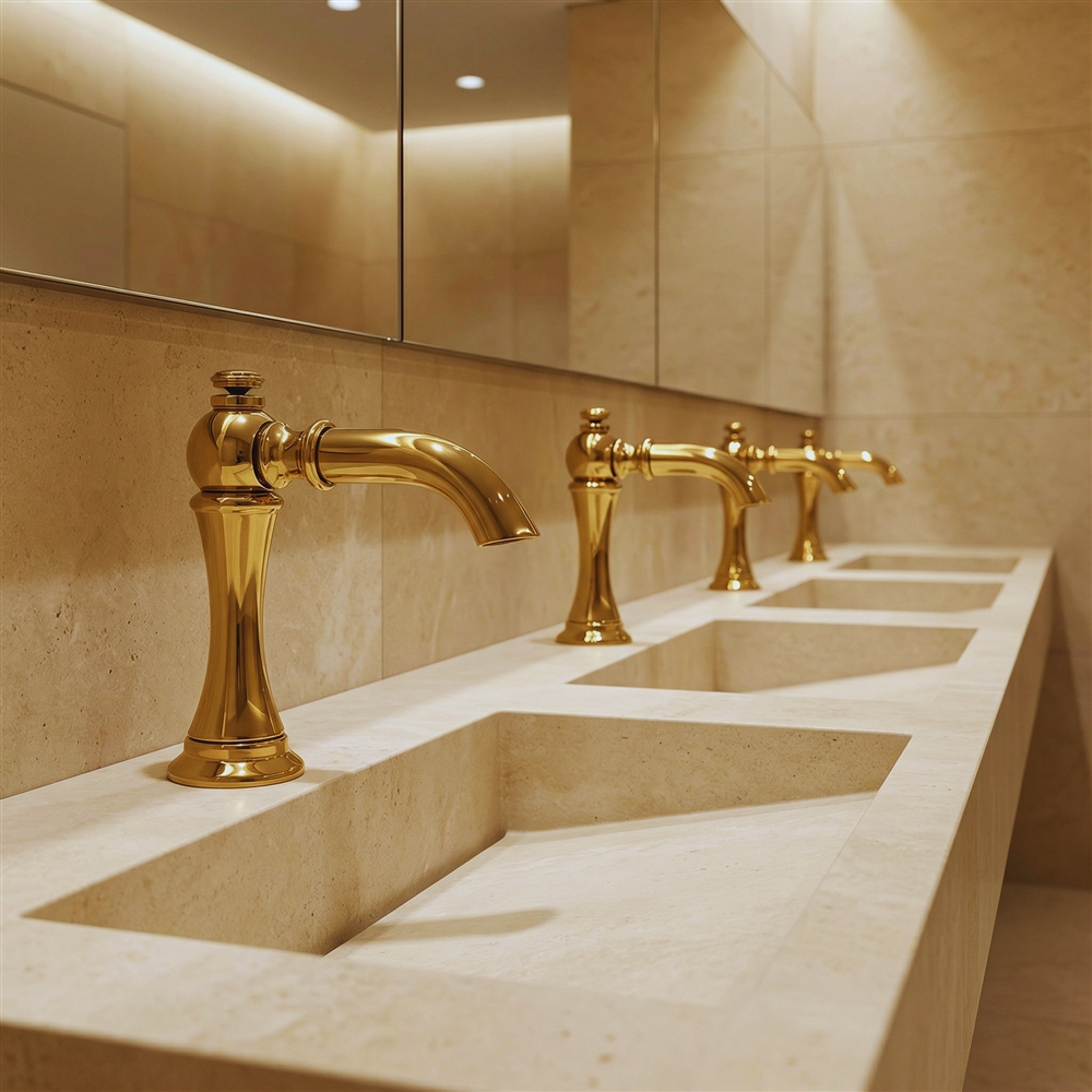 BathSelect luxury hospitality bathroom faucet setting