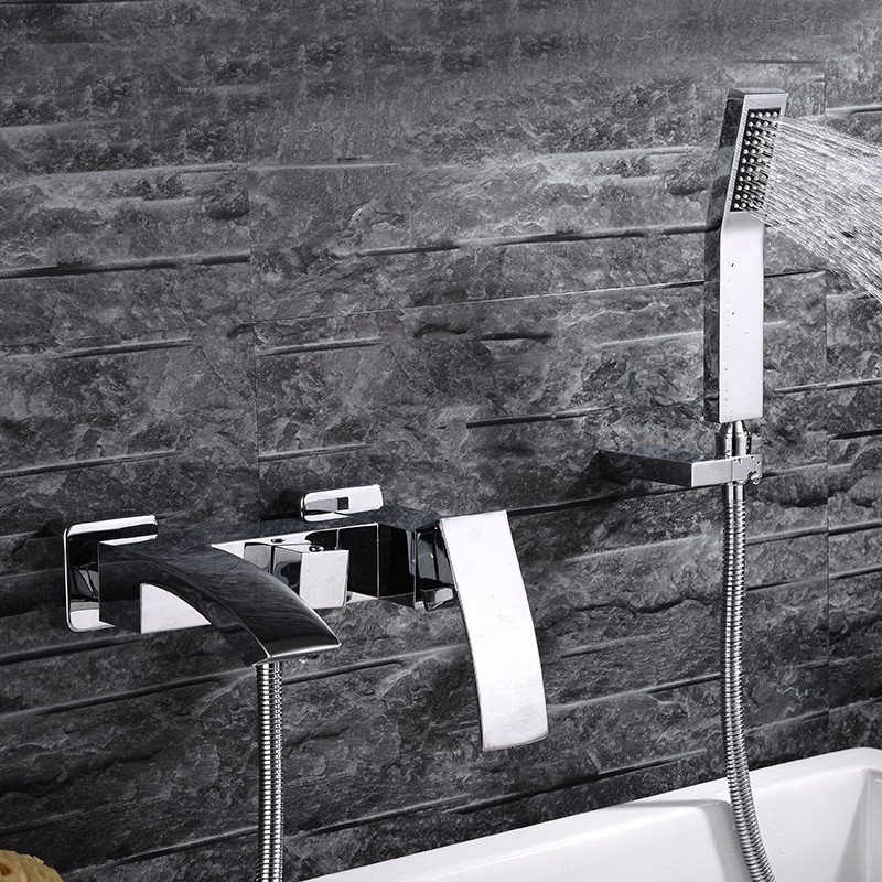  Delphi Water Fall Bath Faucet & HandHeld Shower