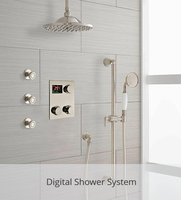 Bossini Shower Ocean 4-b00102-Shower 4 Jets-will also fit on auction wall 