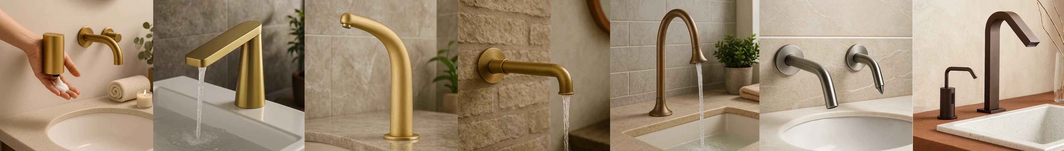 BathSelect Touchless Faucet in Modern Restroom