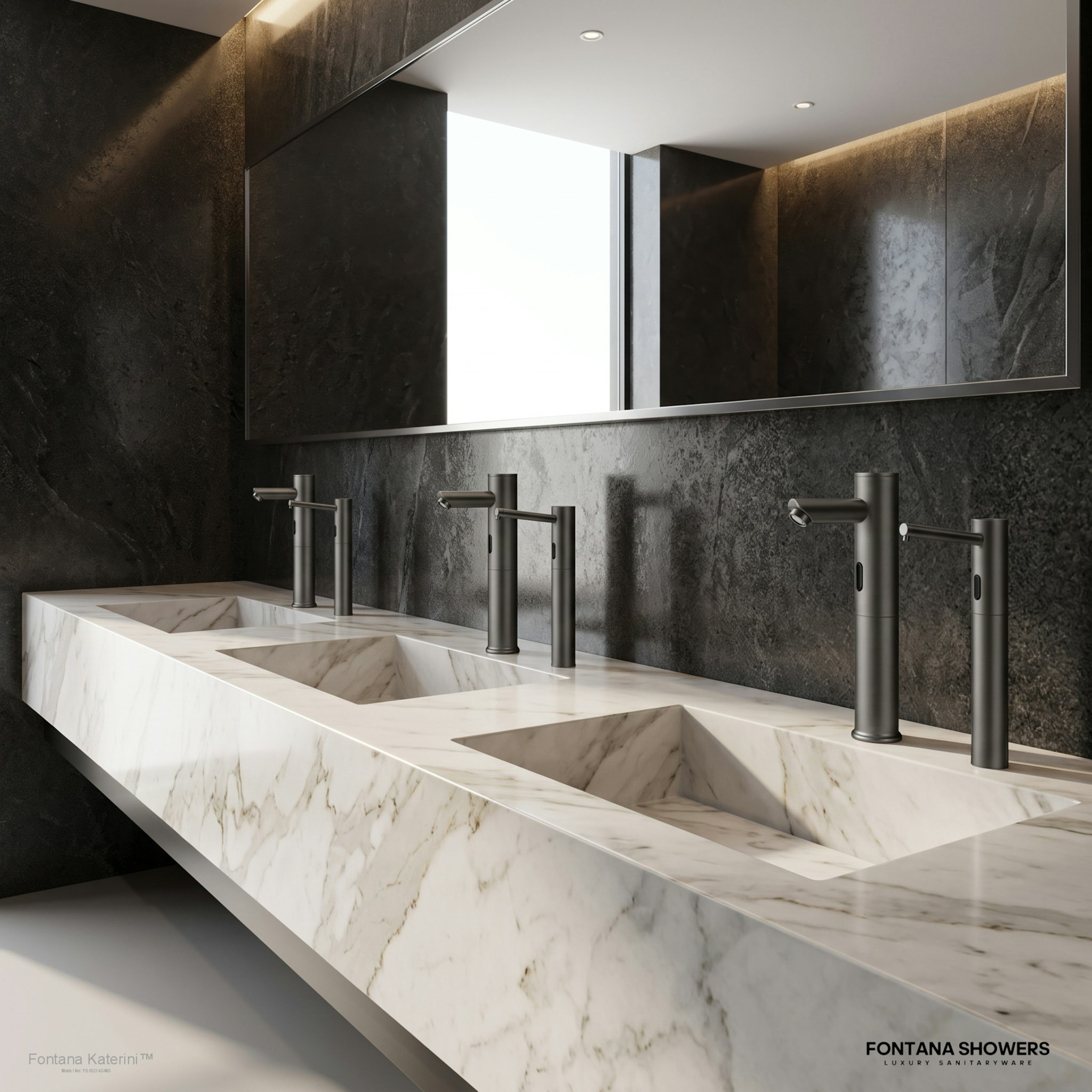Coordinated handwashing fixtures for healthcare projects