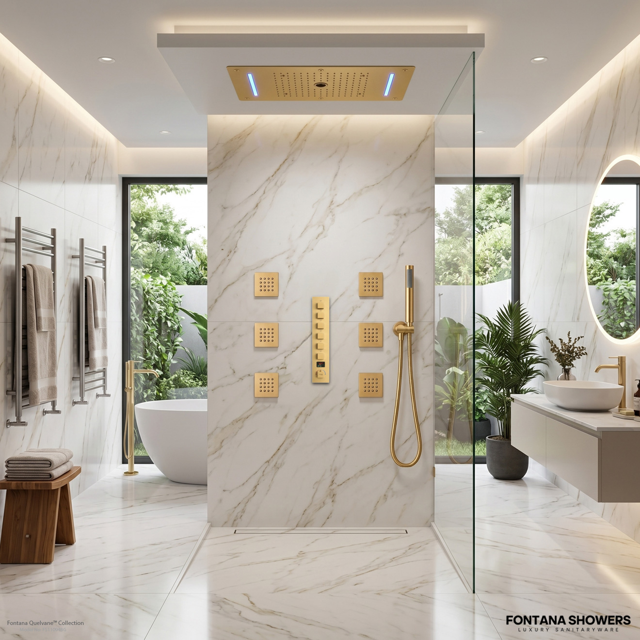 BathSelect luxury shower systems collection