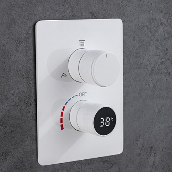 Rimini-3-Way-LED-White-Smart-Digital-Shower-Mixer