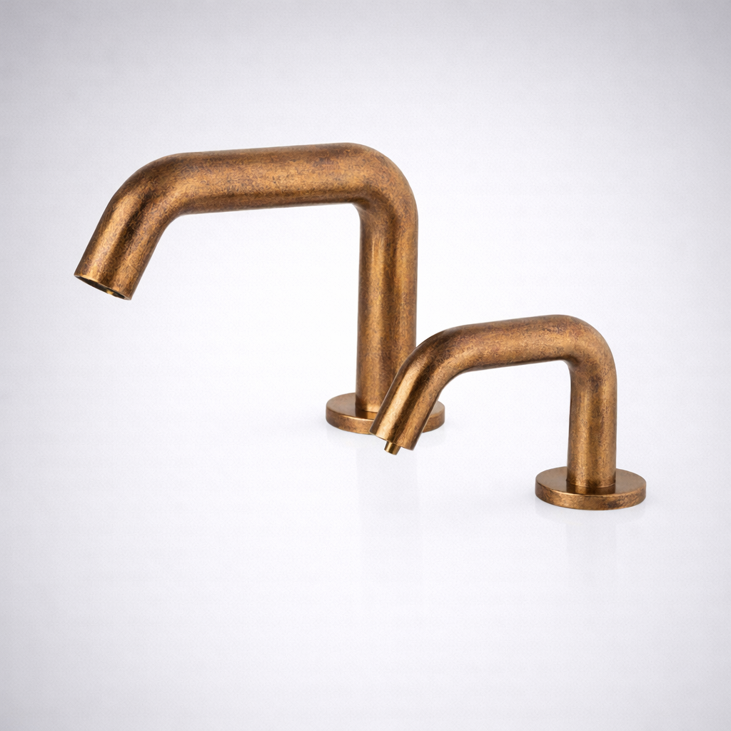 BathSelect Verona oil rubbed bronze motion sensor faucet and automatic liquid soap dispenser