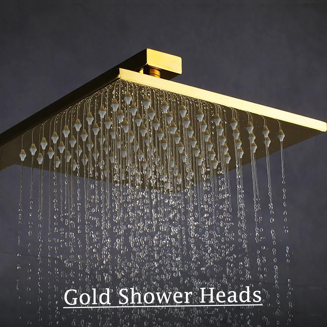 Hospitality / Hotel Gold Showerhead