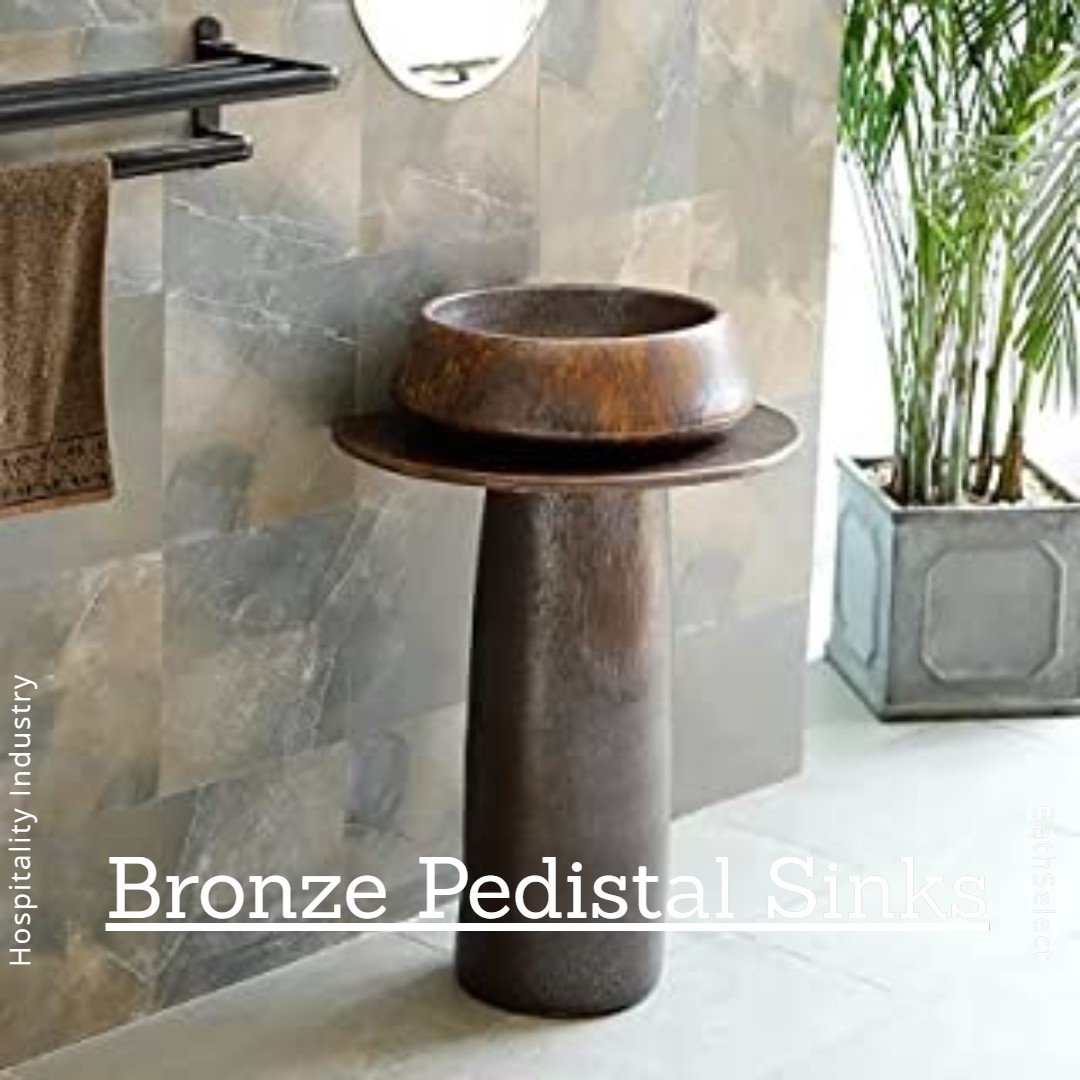 Bronze Pedestal Sinks