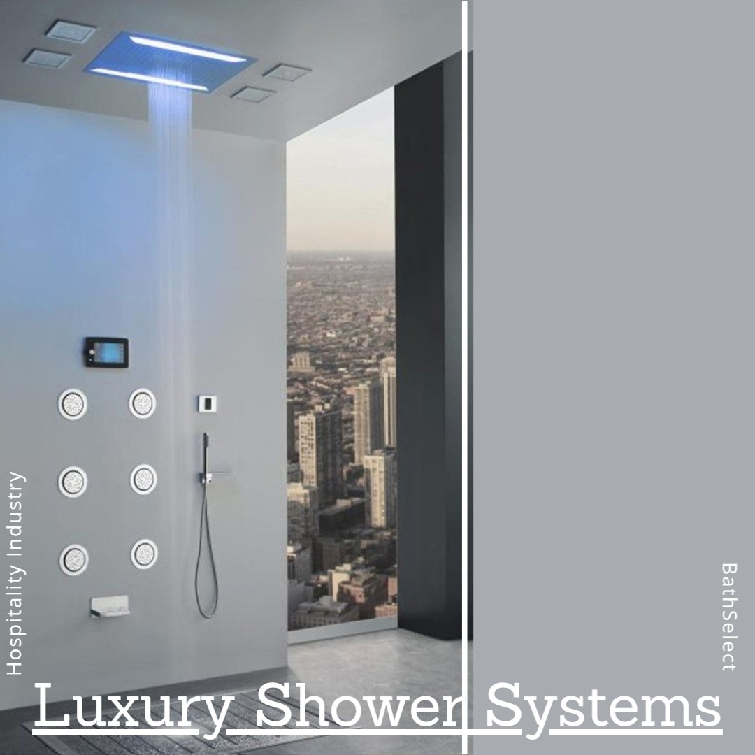 Hospitality/Hotel Luxury Shower System Premier Selections