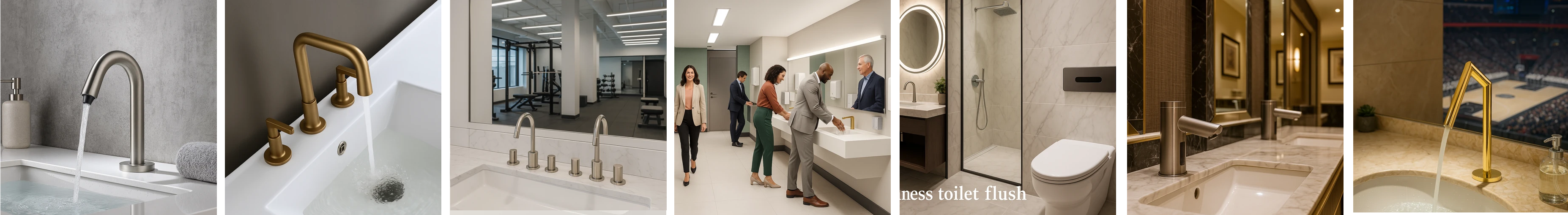 BathSelect Touchless Faucet in Modern Restroom