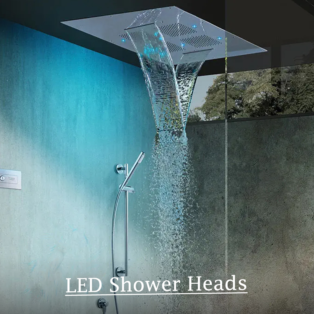 Hospitality LED Showerhead