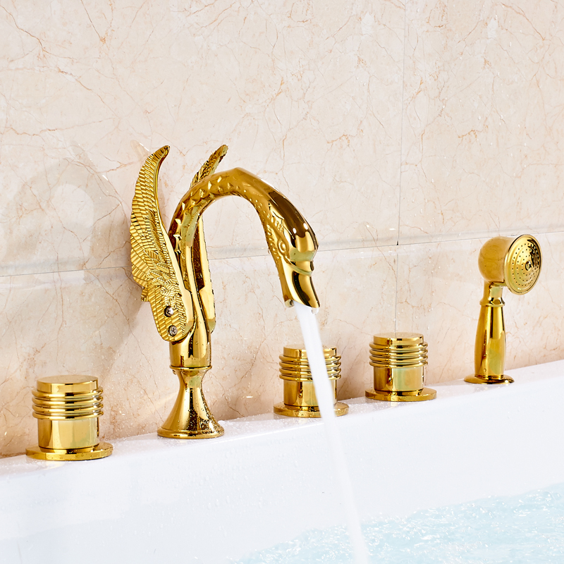 LaRochelle-Gold-Bathtub-Faucet-Handheld-Shower-Mix