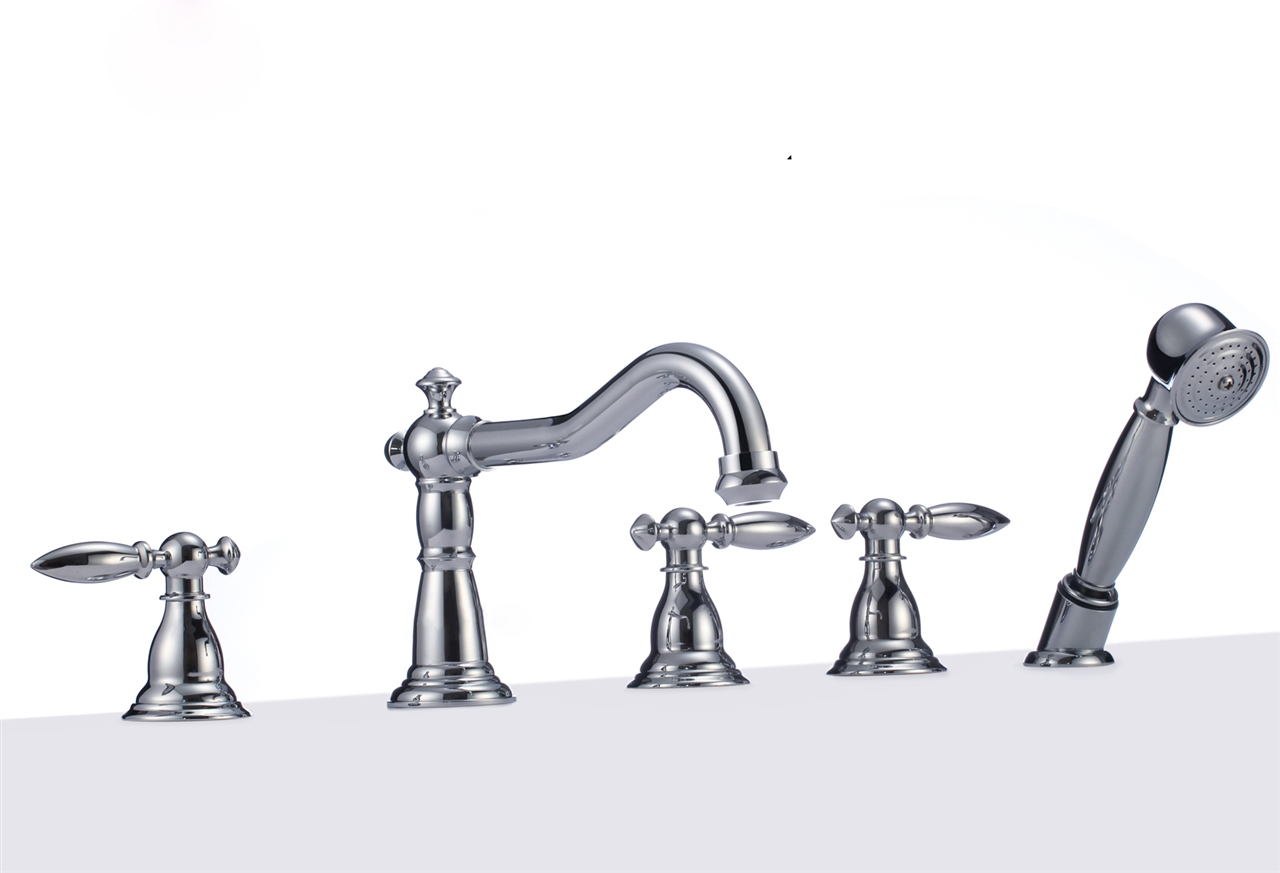 lille-triple-handle-solid-brass-bathtub-faucet