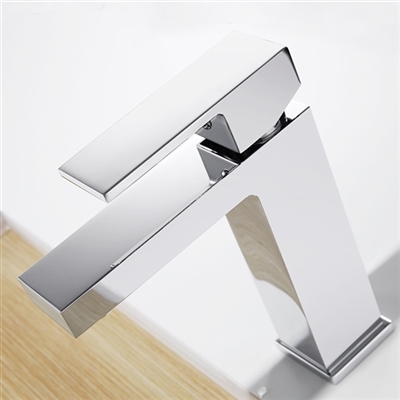 Lima Art Square Copper Basin Faucet