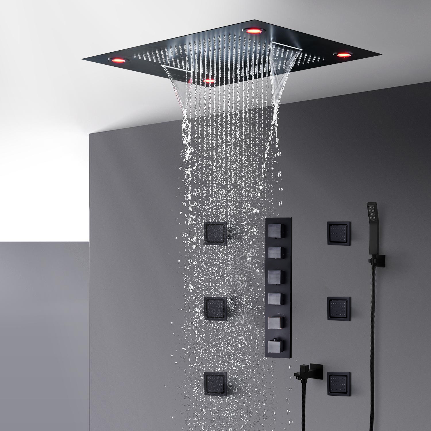 Oil-Rubbed-Bronze-LED-Shower-Set-with