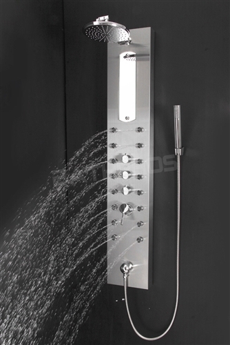 Onassis Rain Style Massage Jets Shower Panel System