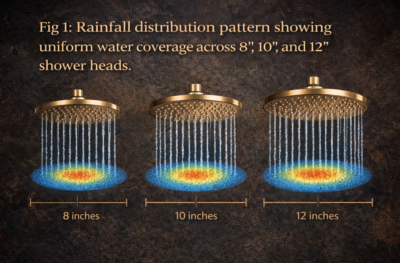 Rainfall distribution pattern diagram