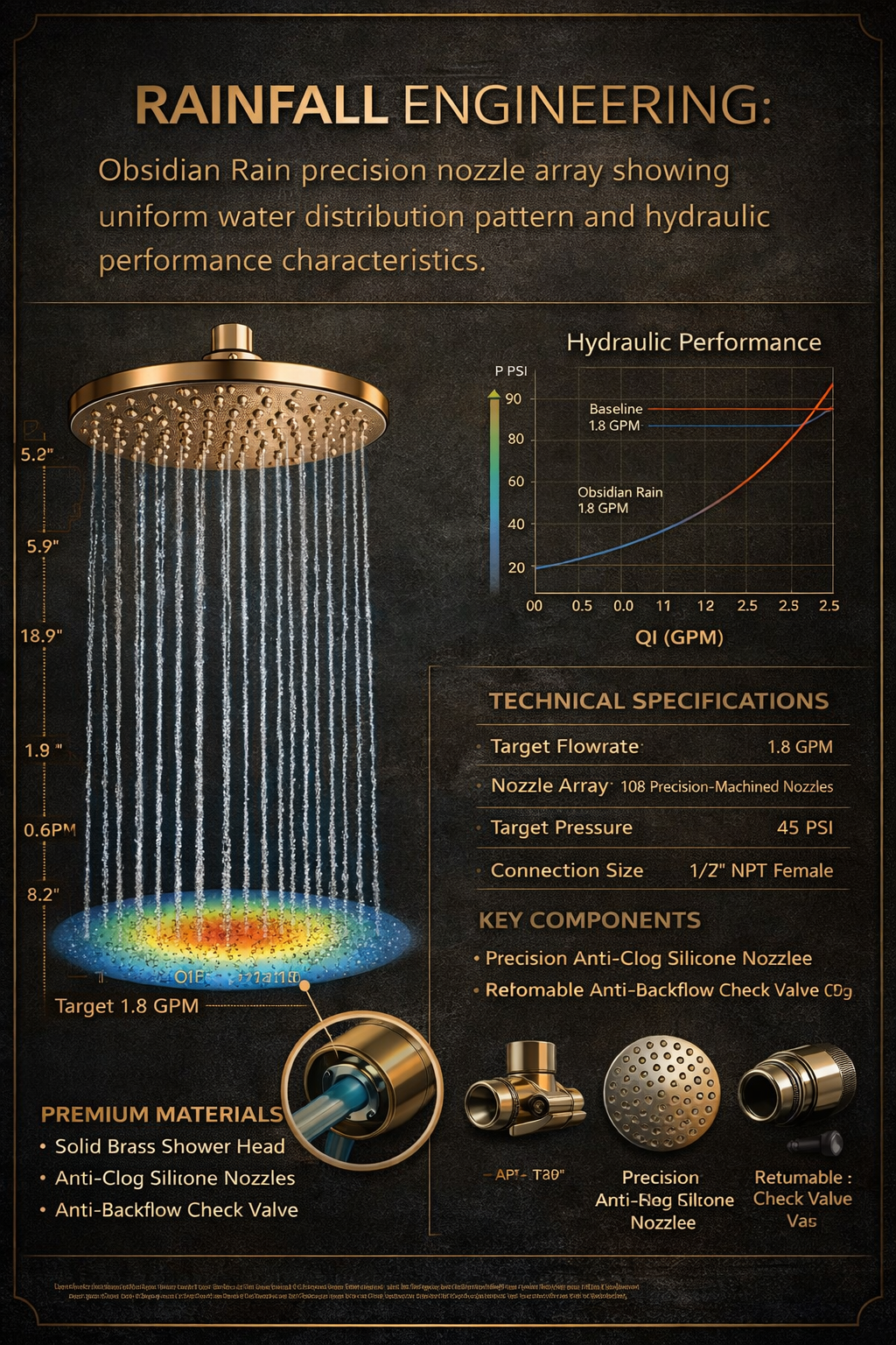 Rainfall distribution engineering diagram