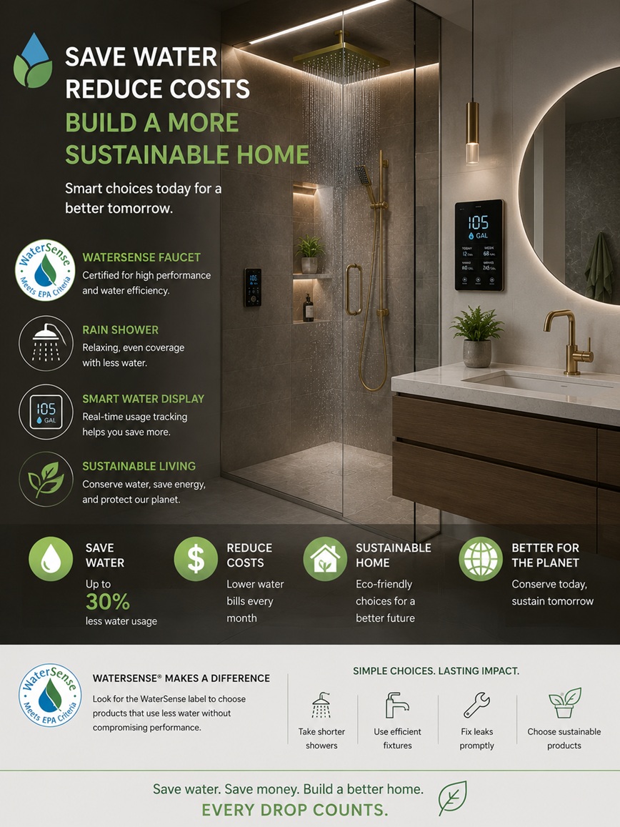 Save Water Reduce Costs Build a More Sustainable Home