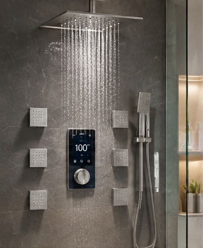 BathSelect digital shower system lifecycle maintenance and control service