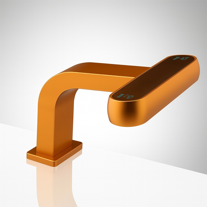 BathSelect CaramelGlow� � Caramel Finish Touchless Faucet