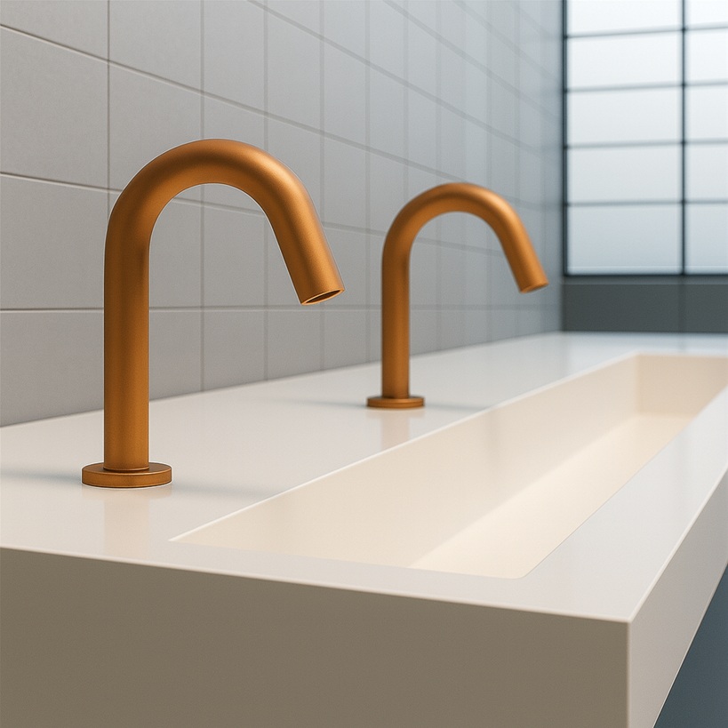 BathSelect CaramelGlow� � Warm Gold Touchless