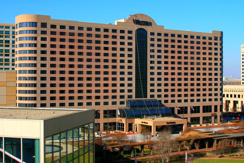 The Westin Indianapolis exterior from BathSelect's hotel fixture project reference