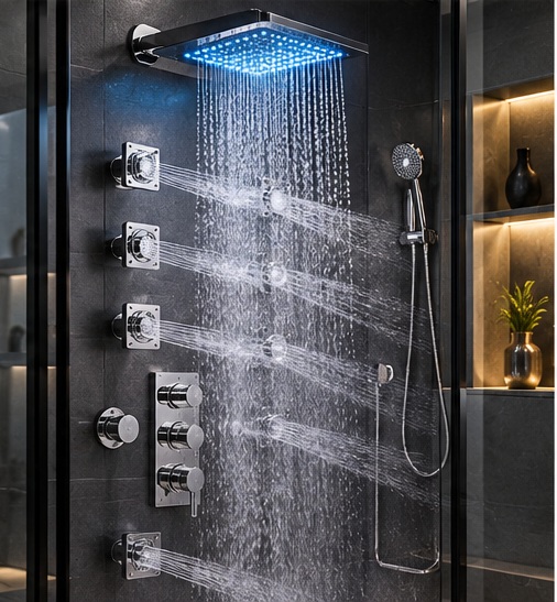BathSelect Body Massage Shower System