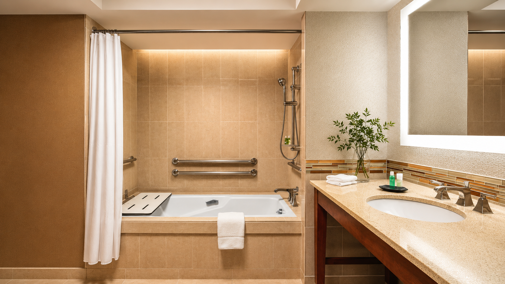 Premium commercial bathroom fixture for Westin Washington DC guest restroom