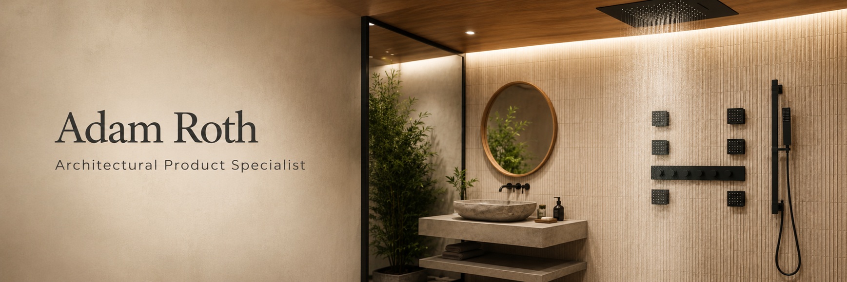 BathSelect Ann Lacaton Sustainable Commercial Bathroom Sink Faucets Banner