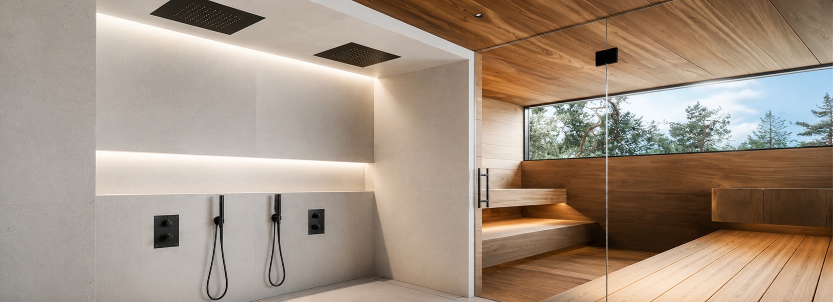 BathSelect designer shower and bathroom fixture collection