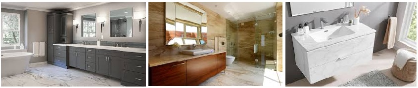 Bathroom vanity cabinets material