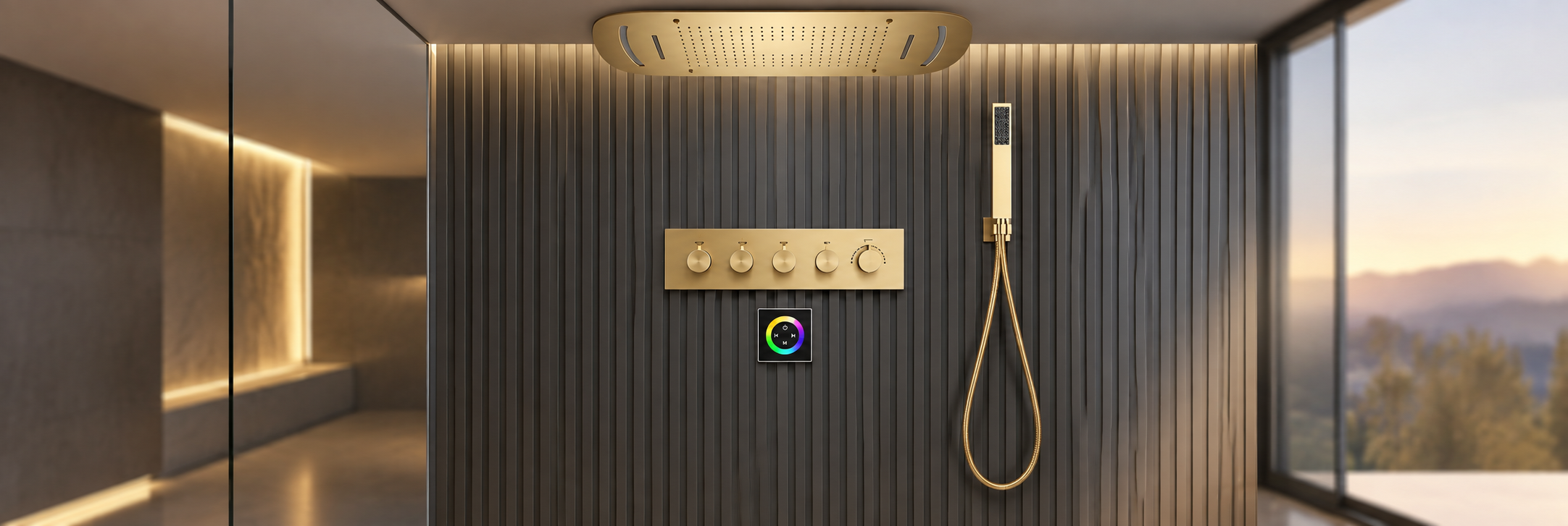 BathSelect designer shower sets