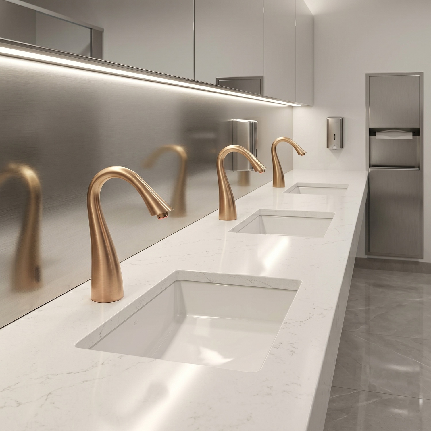 BathSelect commercial restroom fixture systems