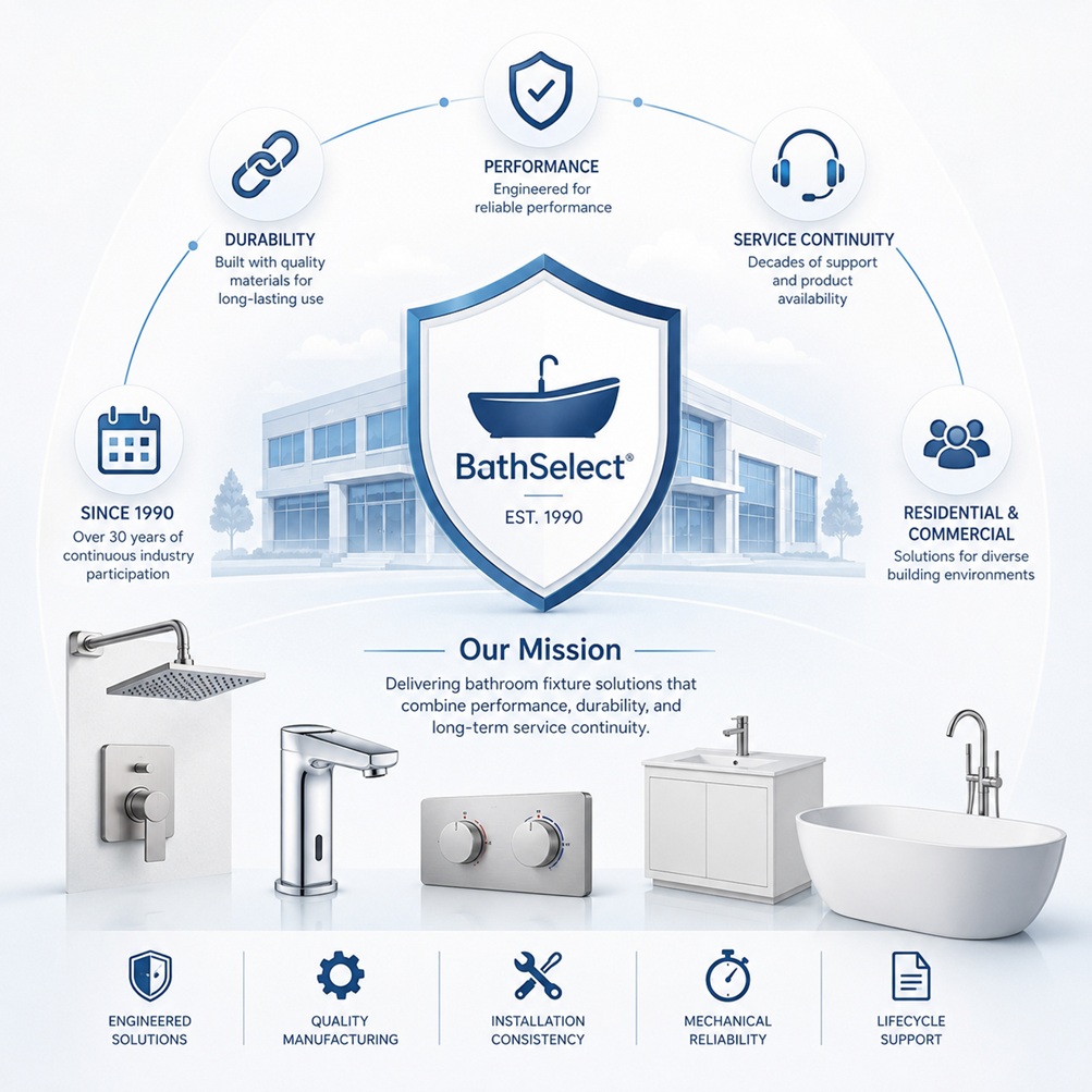 BathSelect years of bathroom fixture experience