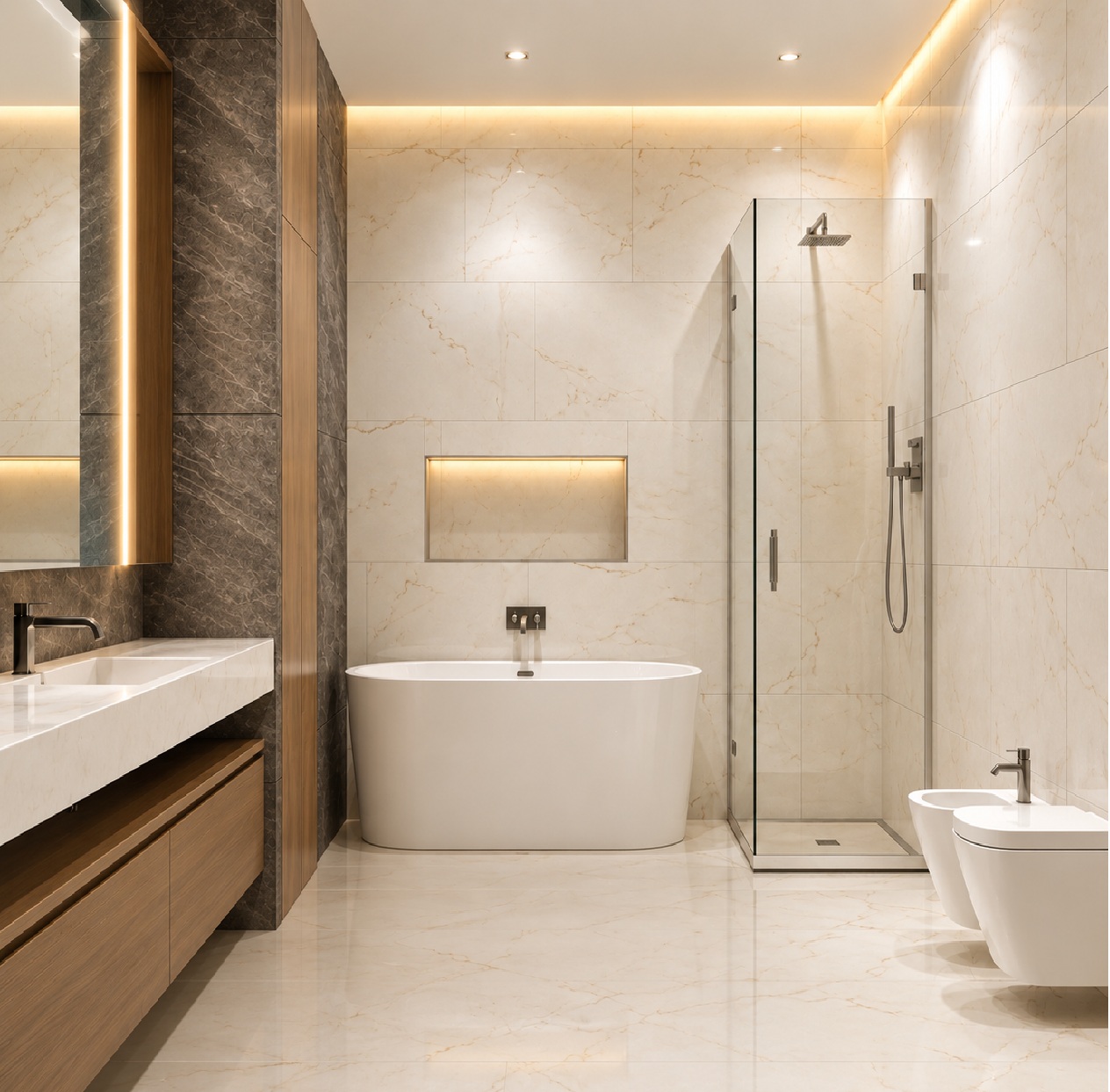 BathSelect coordinated bathroom fixture collection