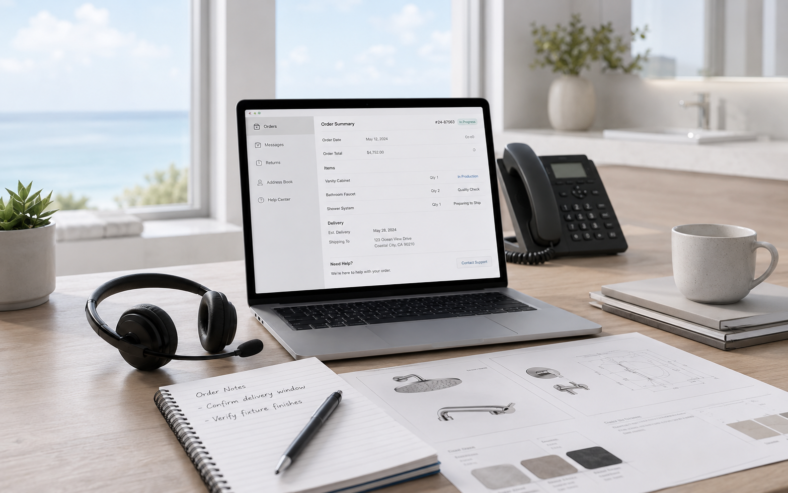BathSelect customer order support and product assistance