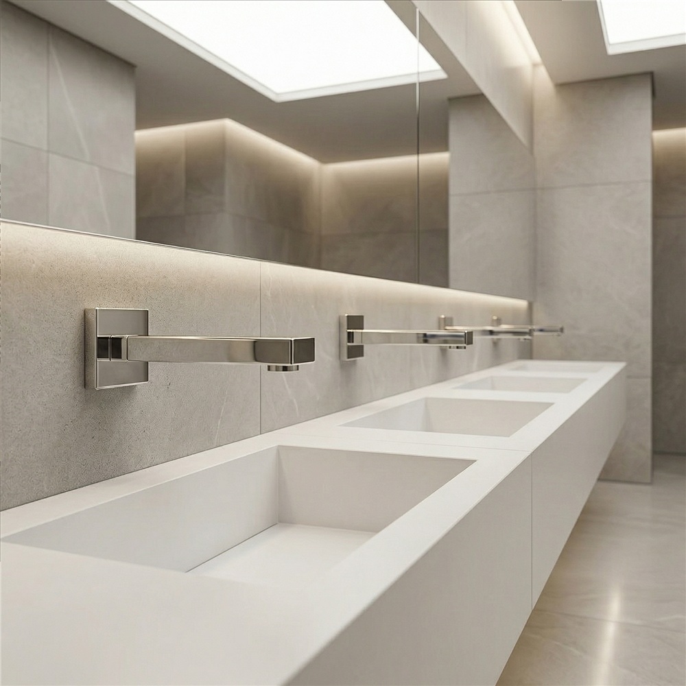Hotel bathroom faucets