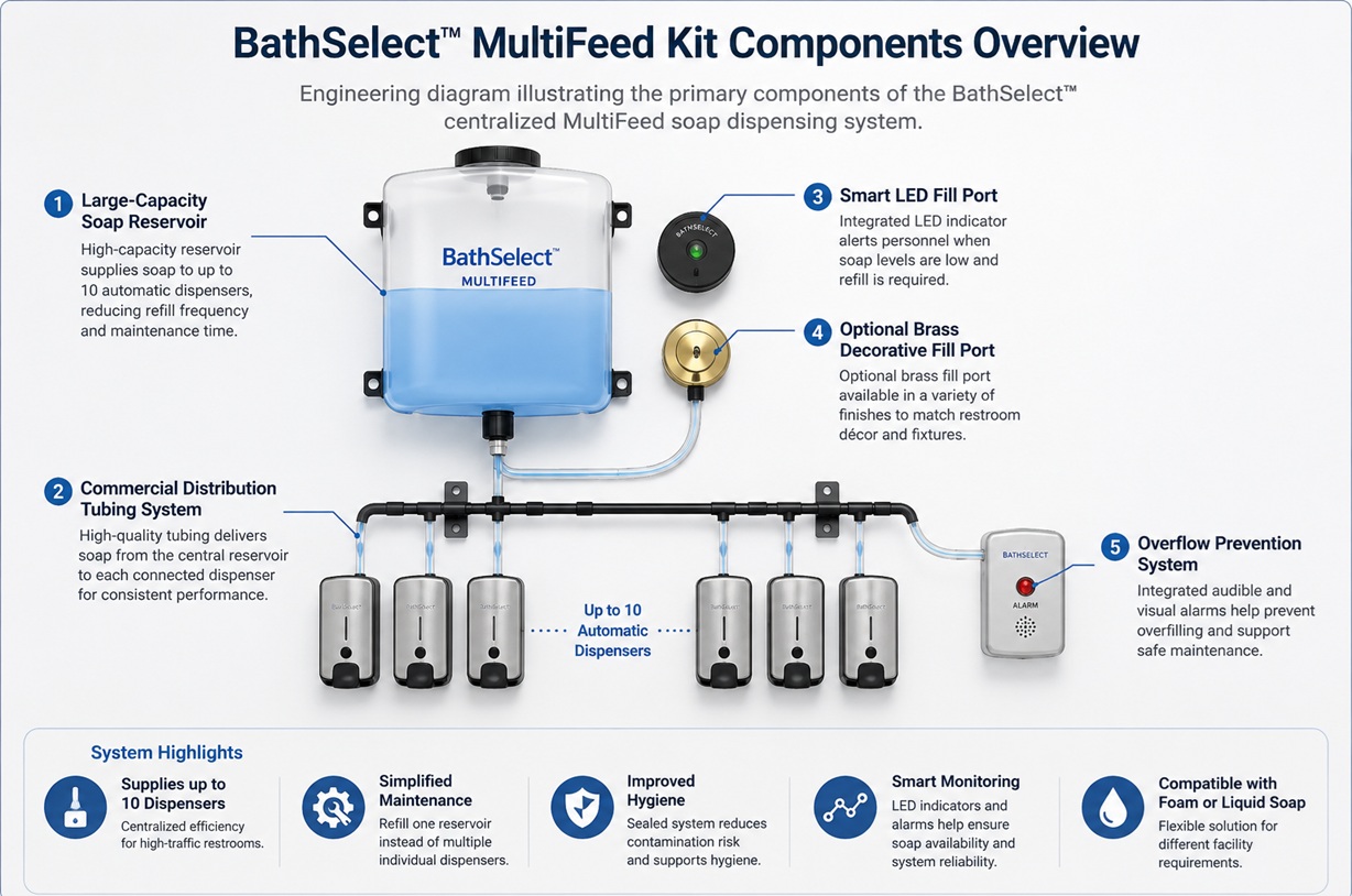 BathSelect MultiFeed Kit Configuration Overview