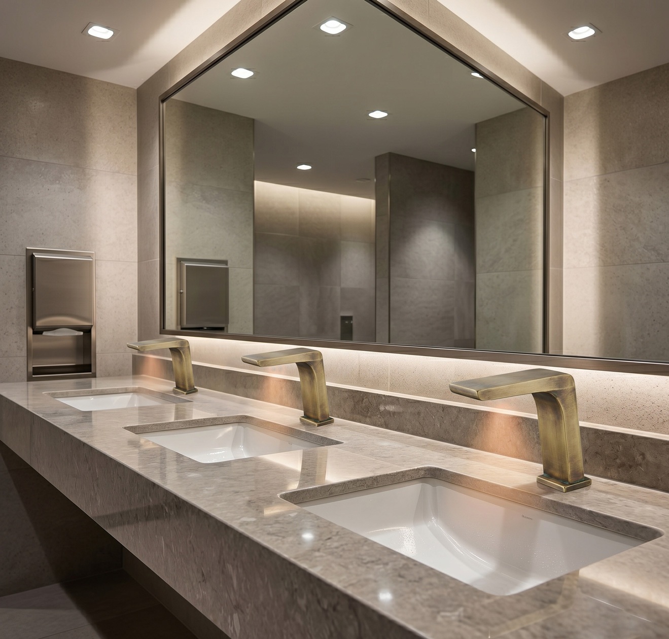 Hospitality hotel vanities