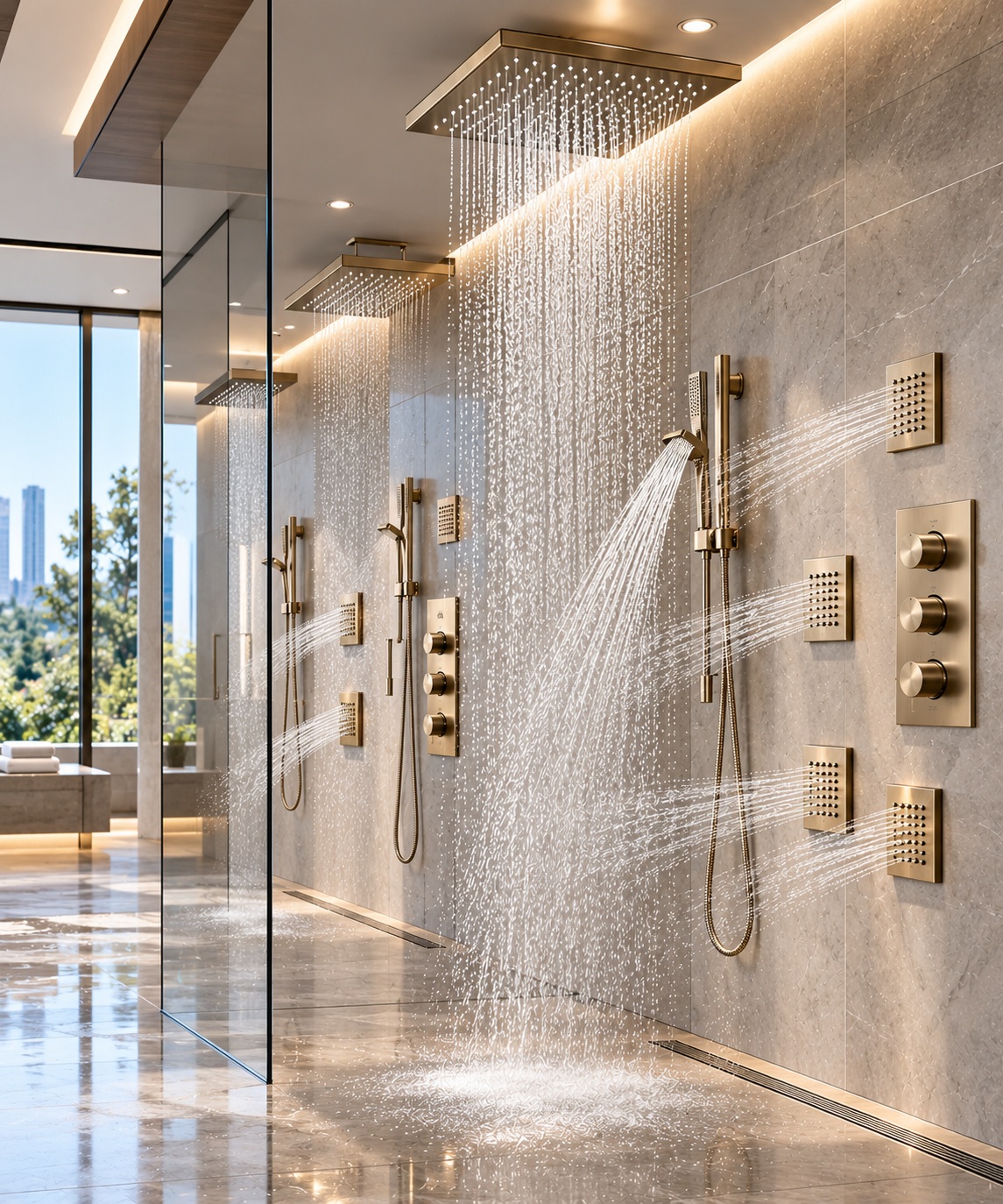 BathSelect shower system for architectural project specification and procurement support