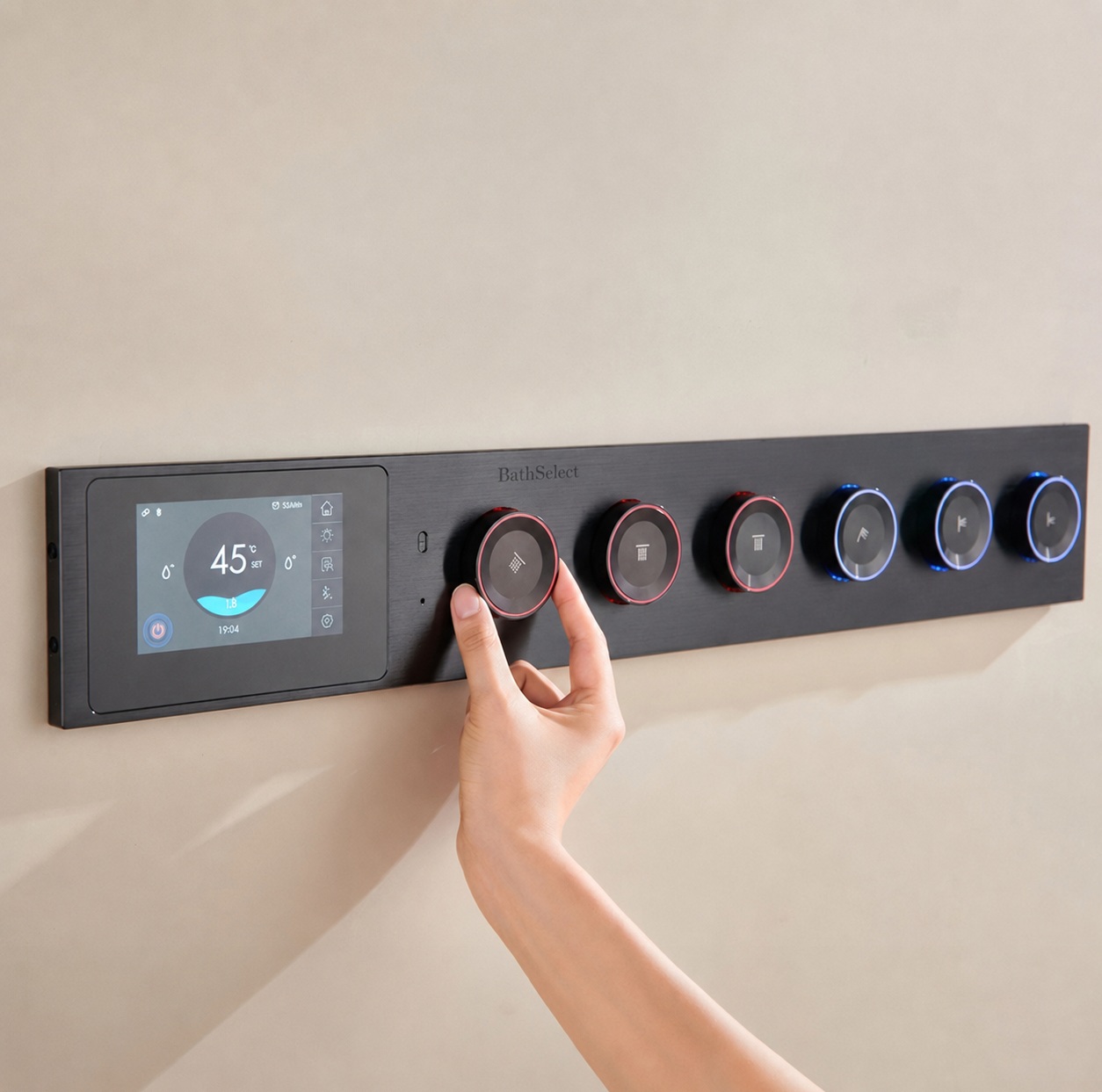 Digital shower system substitution comparison