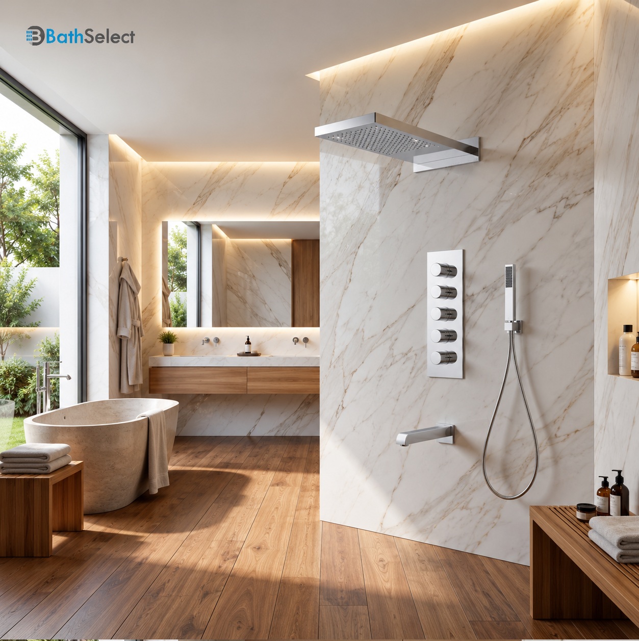 BathSelect luxury shower system submittal review