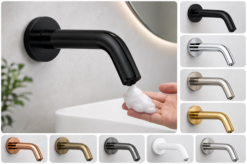 Lenox wall mounted automatic foam soap dispenser for commercial restrooms