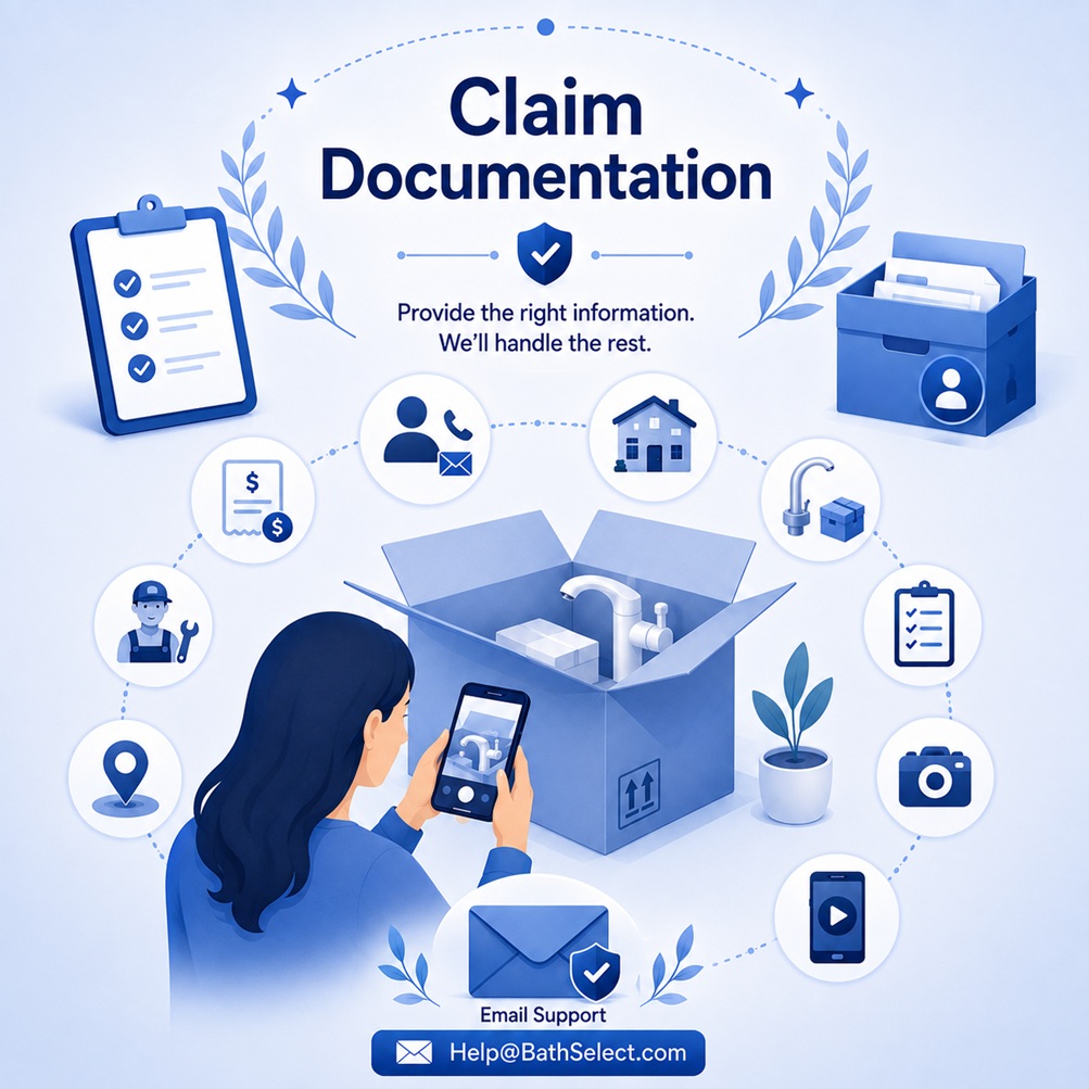 BathSelect warranty documentation