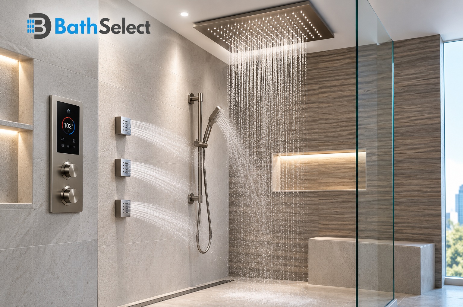 BathSelect custom-configured shower system submittal review