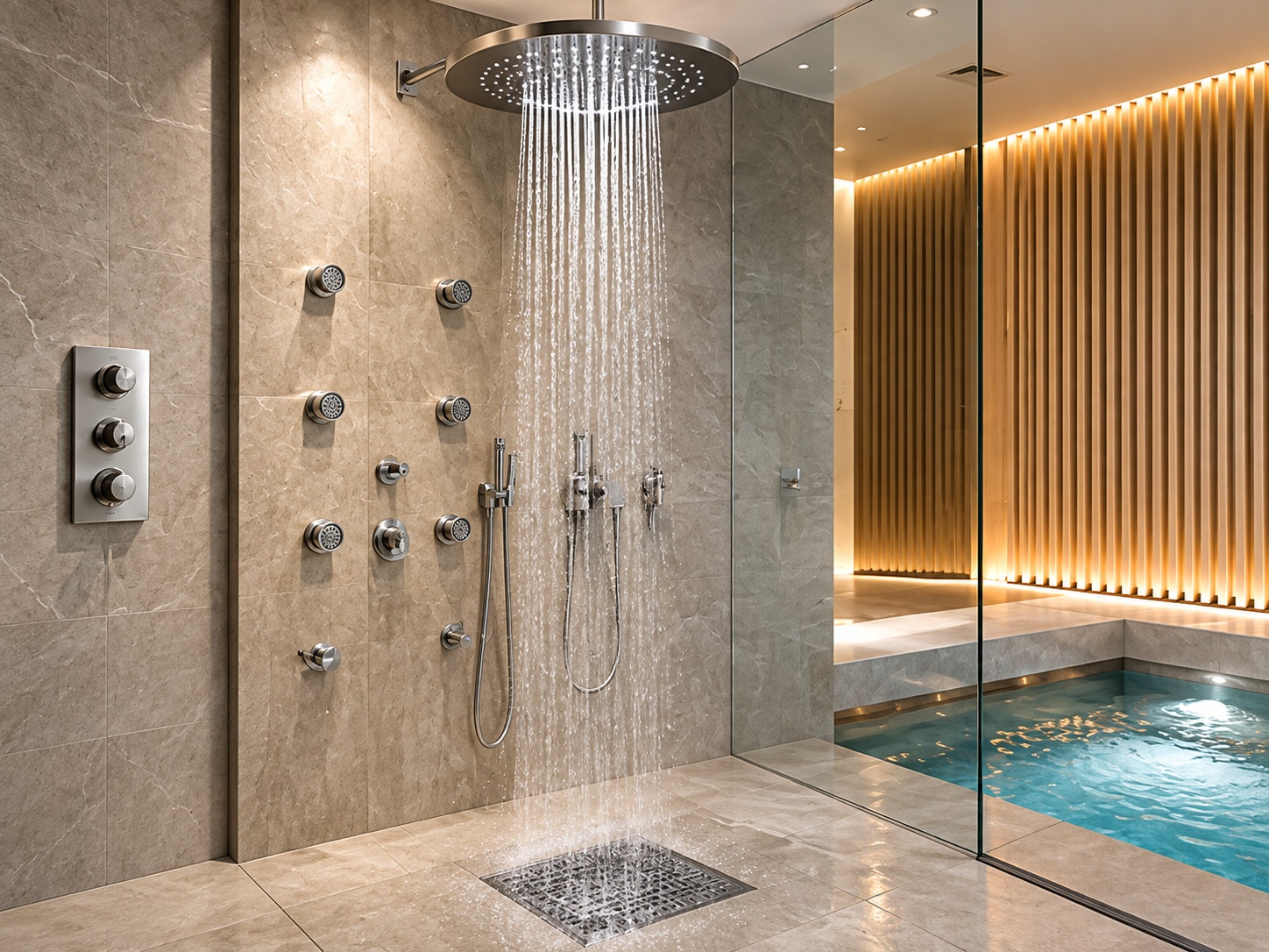 BathSelect spa smart shower installation and commissioning