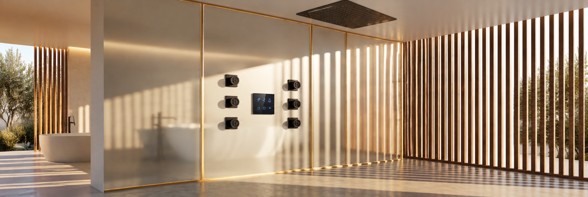 BathSelect complete oil rubbed bronze shower system collection