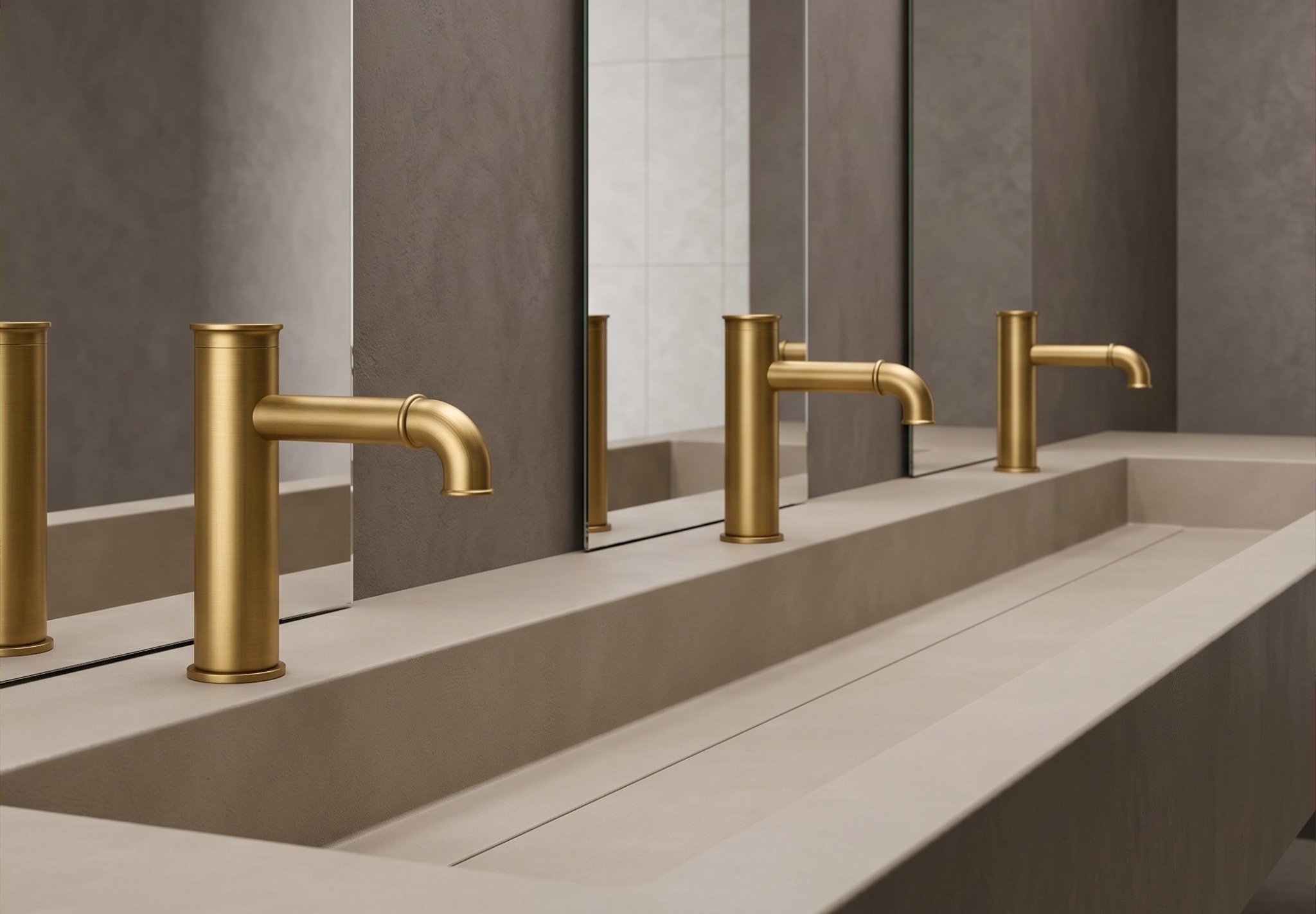 ToF sensor faucets for sustainable architectural projects
