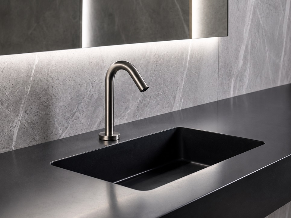 BathSelect Hospitality coordinated faucet and soap dispenser systems