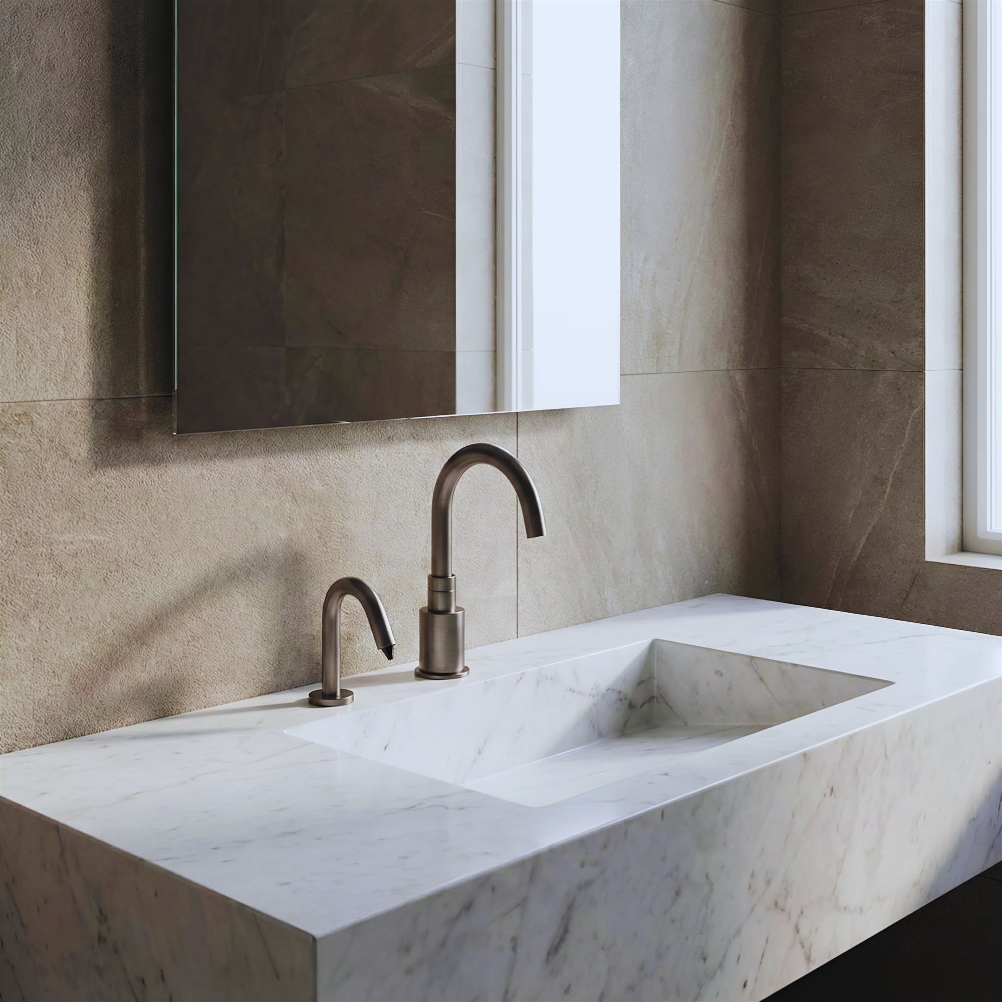 Healthcare and senior living bathroom sinks